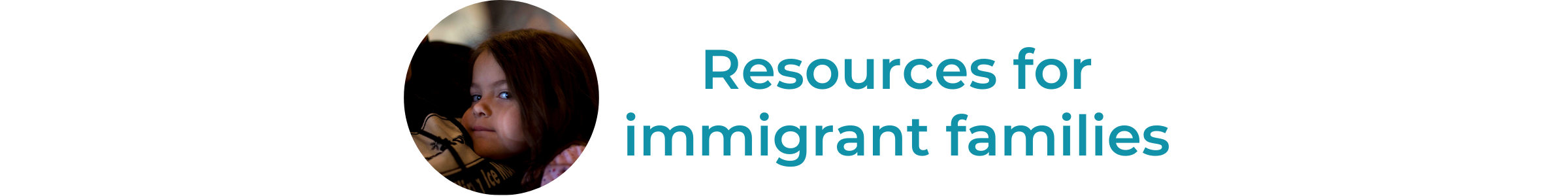Resources for immigrant families