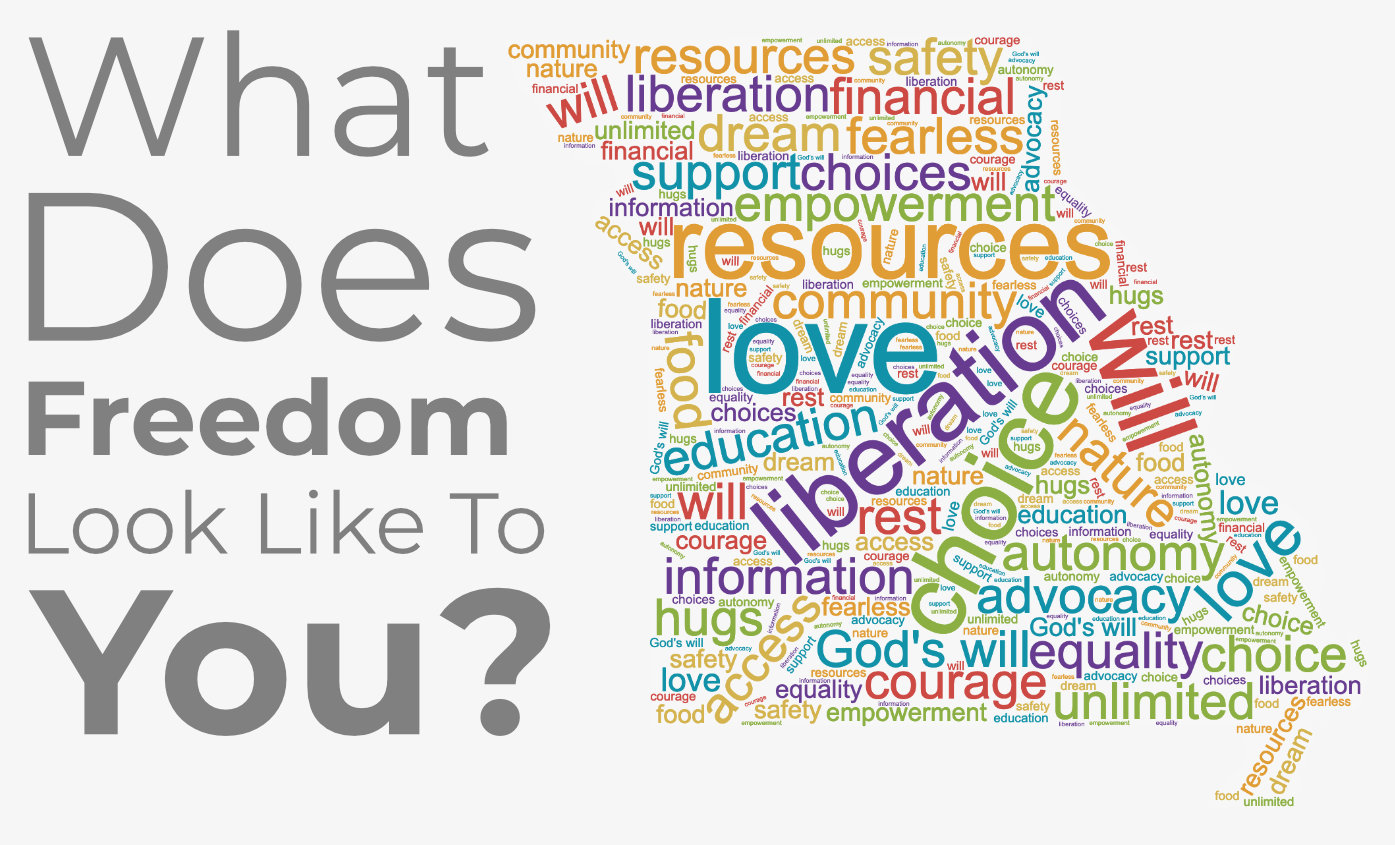 What does freedom look like to you?